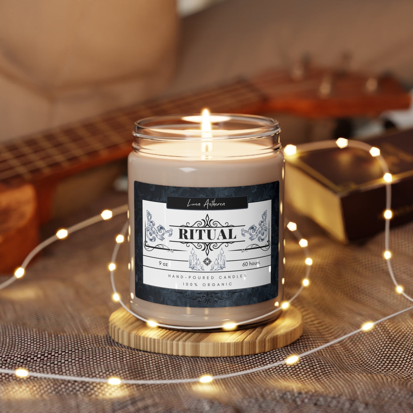 RITUAL - 9oz White Scented Candle