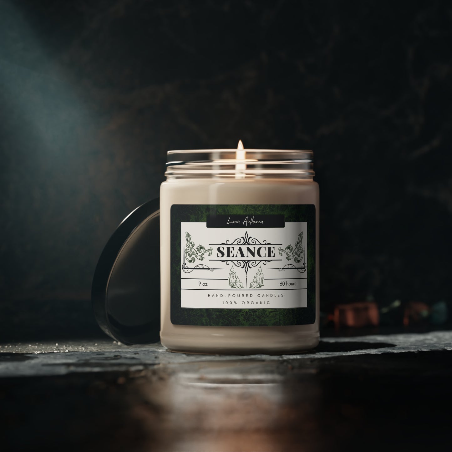 SEANCE - 9oz White Scented Candle