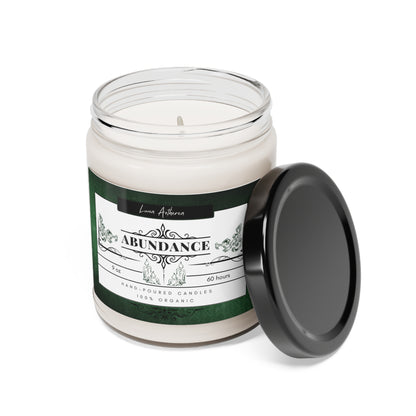 ABUNDANCE - 9oz White Scented Candle