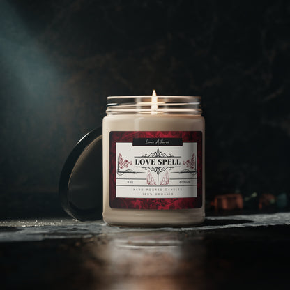 LOVE SPELL - 9oz White Scented Candle