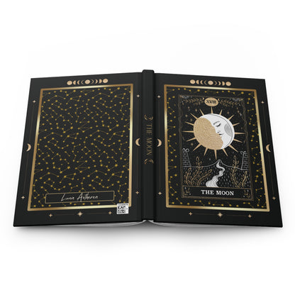 THE MOON - Tarot Card Hardcover Journal Matte