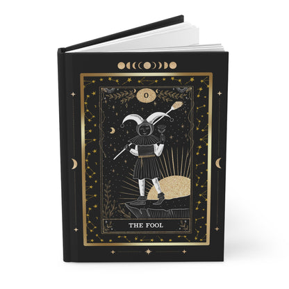 THE FOOL - Tarot Card Hardcover Journal Matte