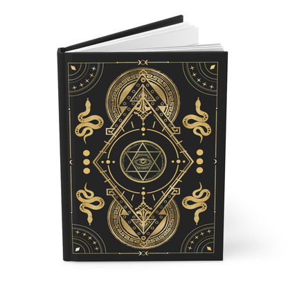 Hexagram, All Seeing Eye Journal, Occult Esoteric Notebook