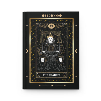 THE CHARIOT - Tarot Card Hardcover Journal Matte