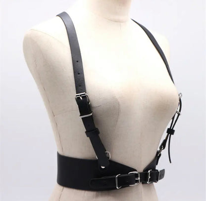 Zepar - PU Leather Straps Harness Belt