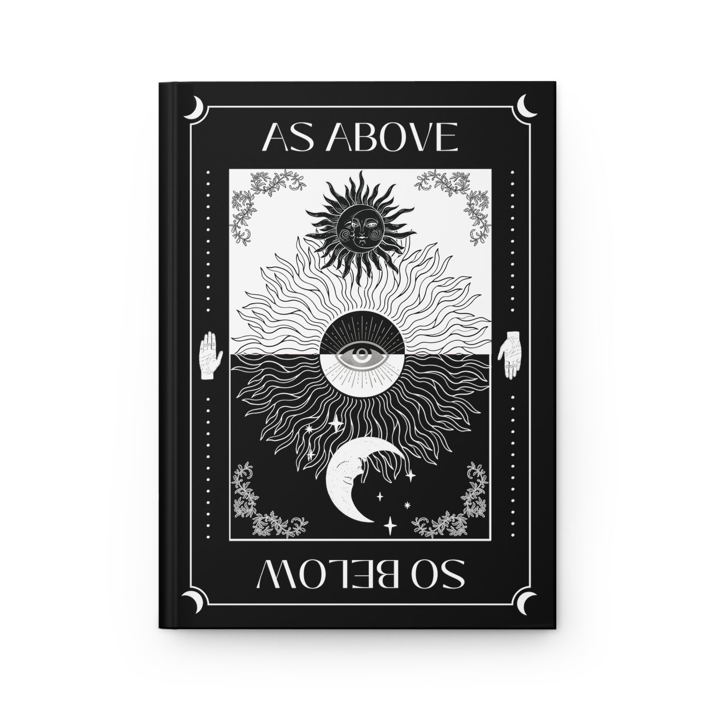 As Above So Below Journal, Occult Esoteric Notebook