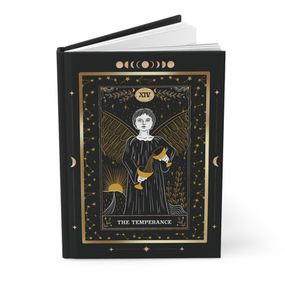 THE TEMPERANCE - Tarot Card Hardcover Journal Matte