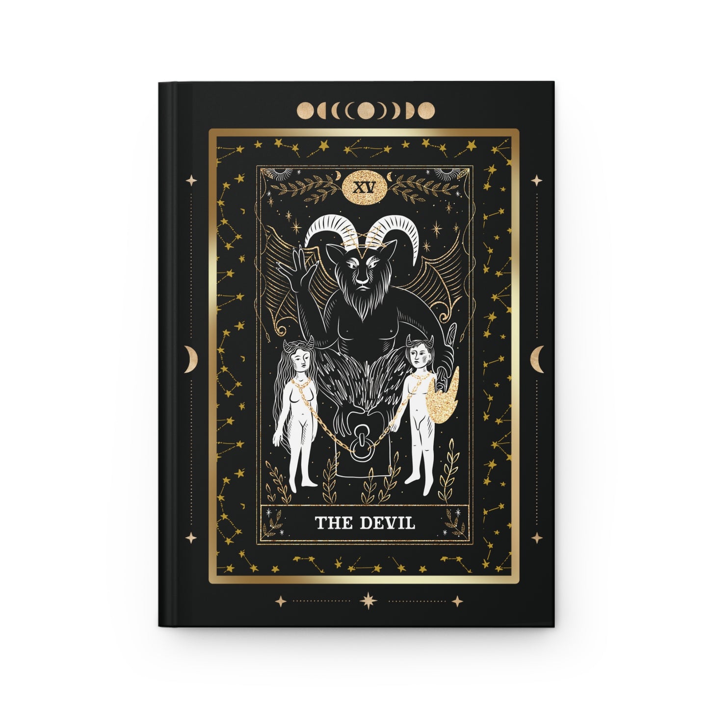 THE DEVIL - Tarot Card Hardcover Journal Matte