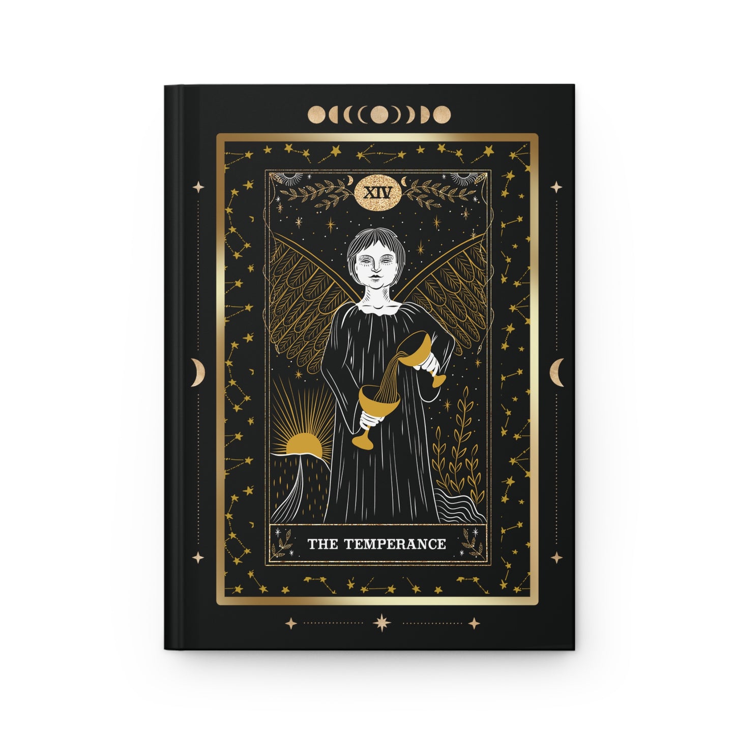 THE TEMPERANCE - Tarot Card Hardcover Journal Matte