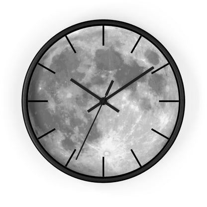 Full Moon Wall Clock, Gothic Clock