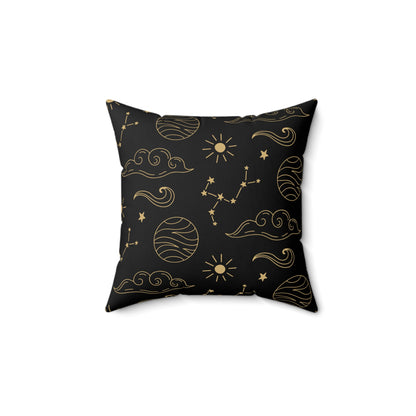 Celestial Spun Polyester Square Pillow , Pillow Case , Celestial Pillow