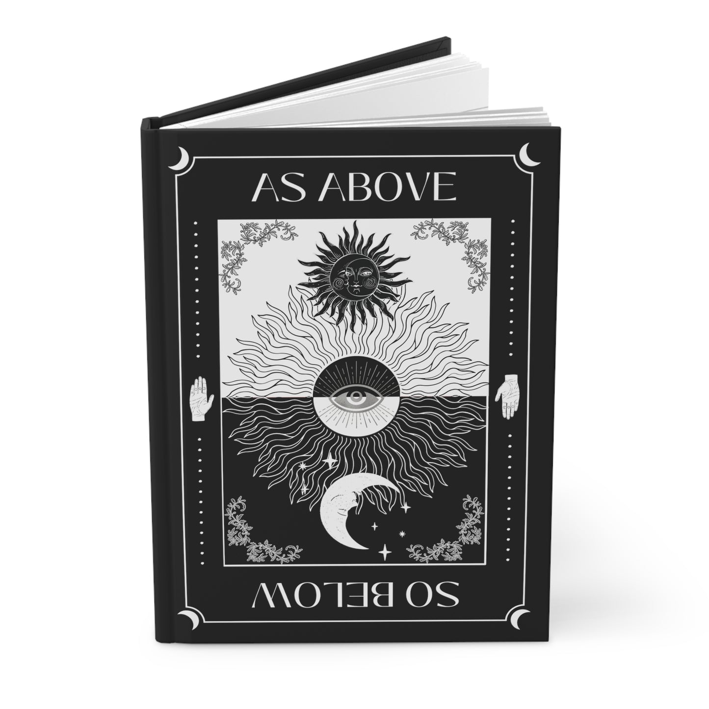 As Above So Below Journal, Occult Esoteric Notebook