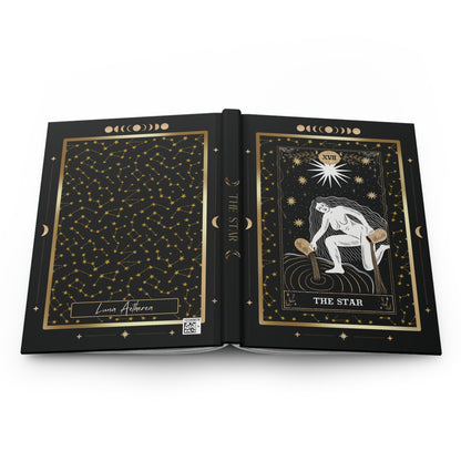 THE STAR - Tarot Card Hardcover Journal Matte