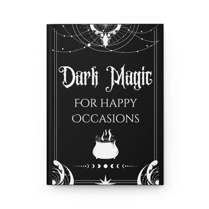 Dark Magic Hardcover Journal Matte, Gothic Notebook