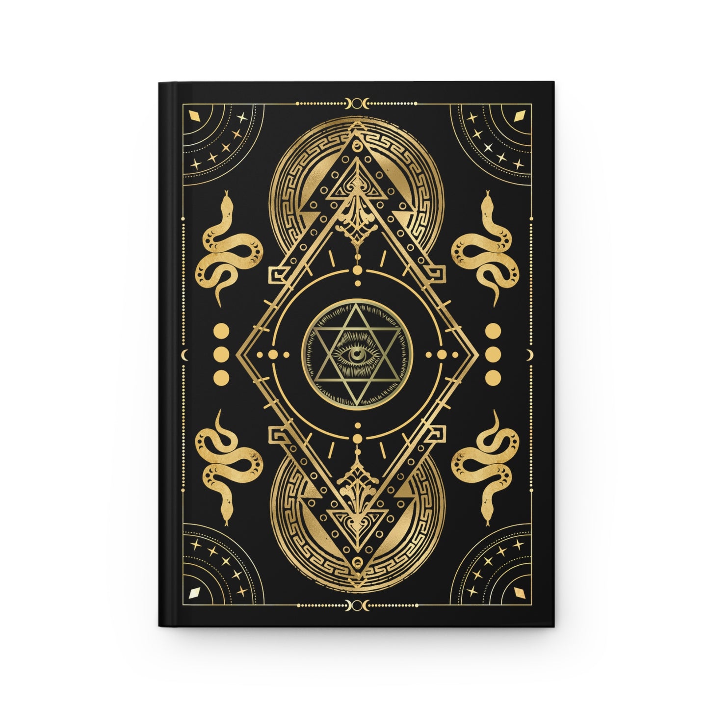 Hexagram, All Seeing Eye Journal, Occult Esoteric Notebook