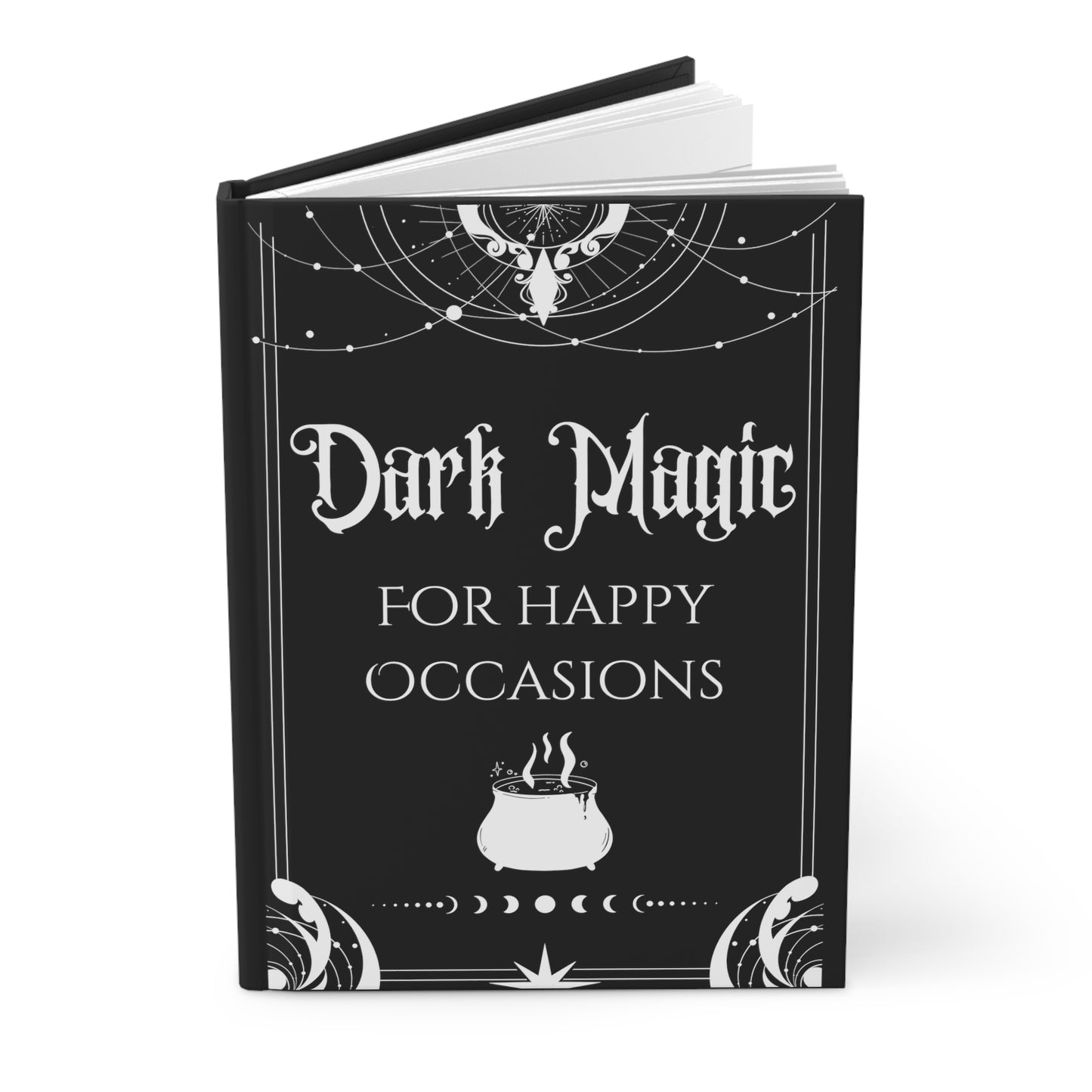 Dark Magic Hardcover Journal Matte, Gothic Notebook