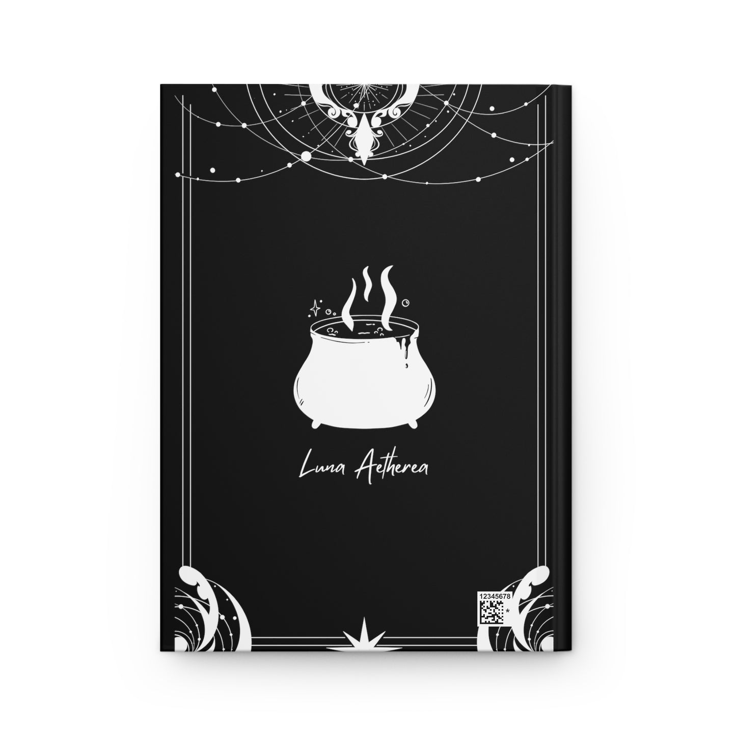 Dark Magic Hardcover Journal Matte, Gothic Notebook