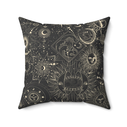 Celestial Spun Polyester Square Pillow , Pillow Case , Celestial Pillow