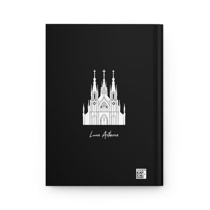 Cathedral Noir - Hardcover Journal Matte, Gothic Notebook