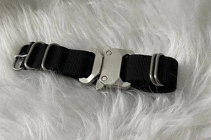 TechForge - Handmade Techwear Adjustable Hand Bracelet Buckle Cuff