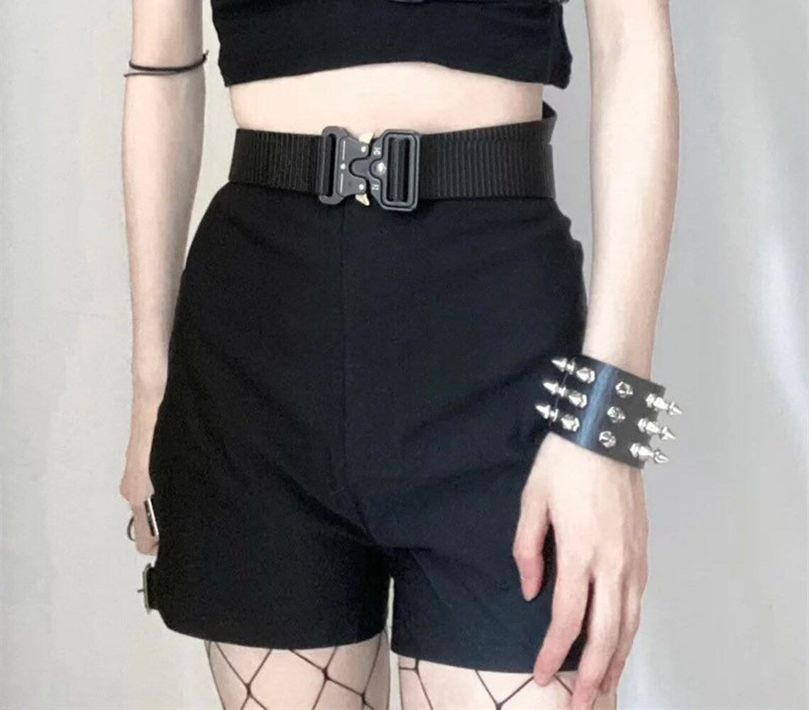 Techwear Metal Buckle Belt