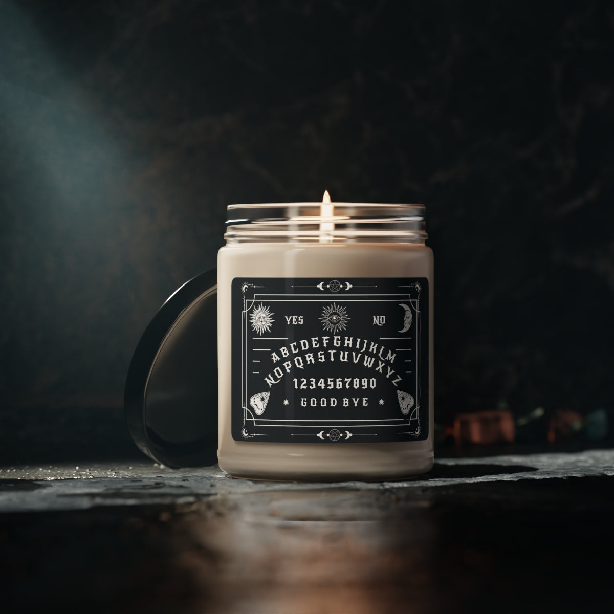 OUIJA White Scented Soy Candle , 9oz