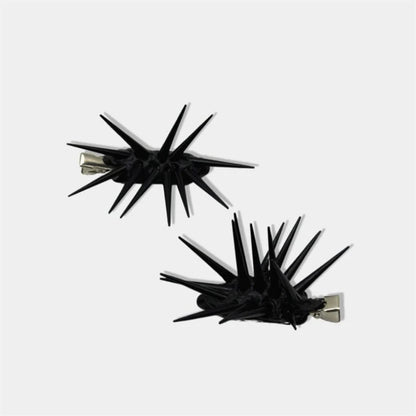 Handmade Spike Asymmetric Rivets Hairpin Techwear Hairclips